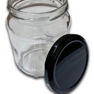 1lb "Recess" Jar with Twist Black Lid